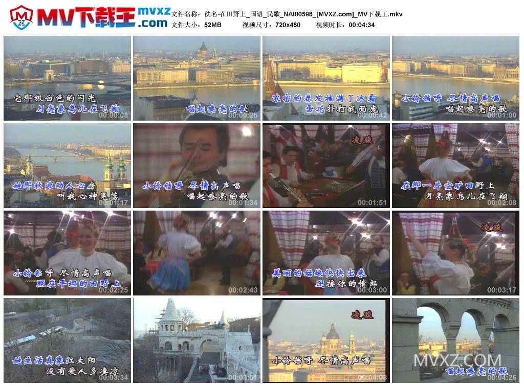 佚名-在田野上_国语_民歌_NAI00598